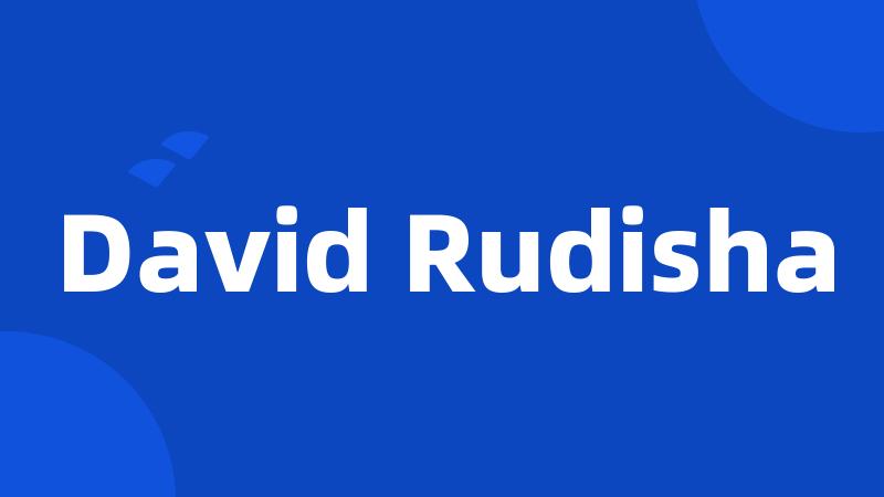 David Rudisha