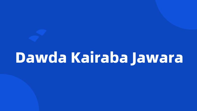 Dawda Kairaba Jawara