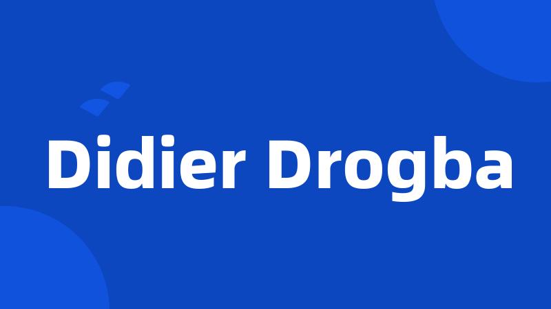 Didier Drogba