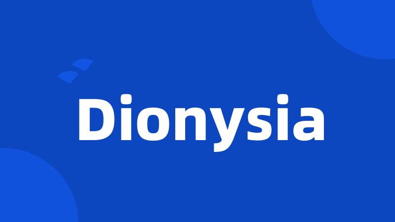Dionysia