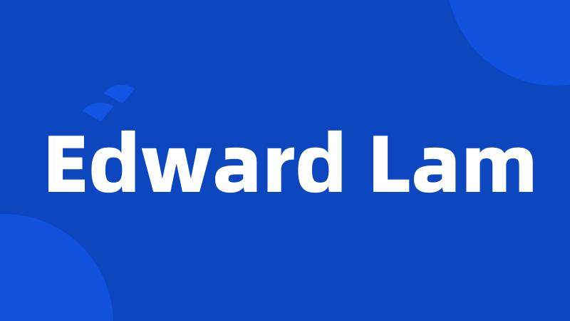 Edward Lam