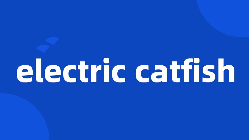 electric catfish