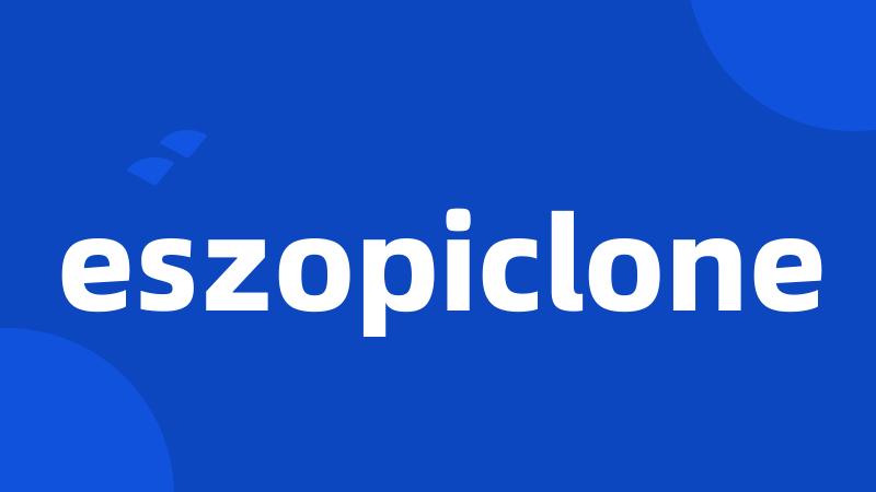 eszopiclone