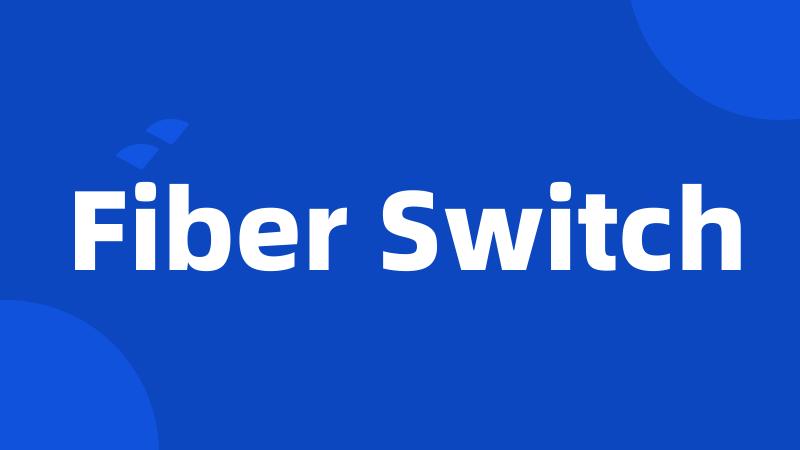 Fiber Switch