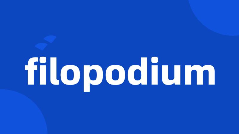 filopodium