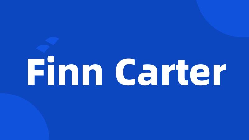 Finn Carter