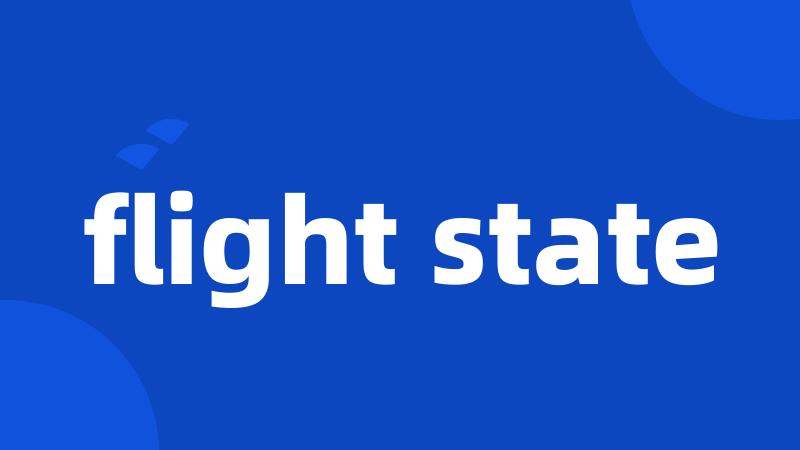 flight state