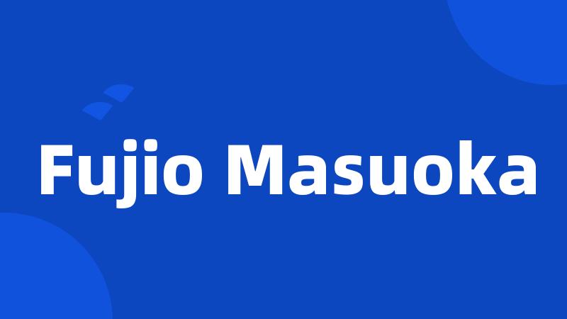 Fujio Masuoka
