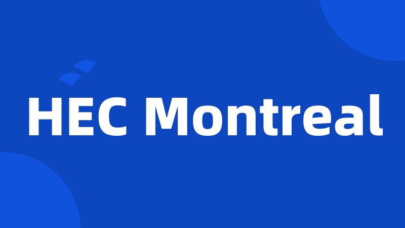 HEC Montreal