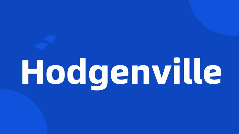 Hodgenville