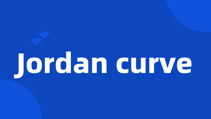 Jordan curve