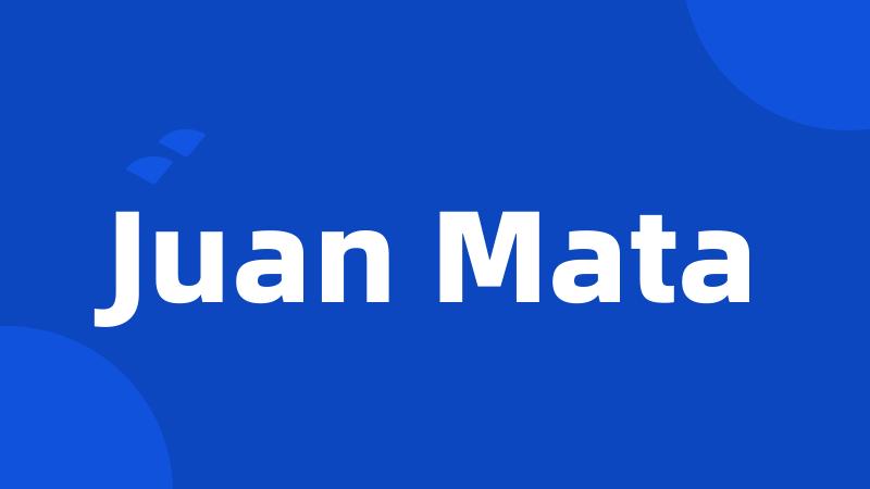 Juan Mata