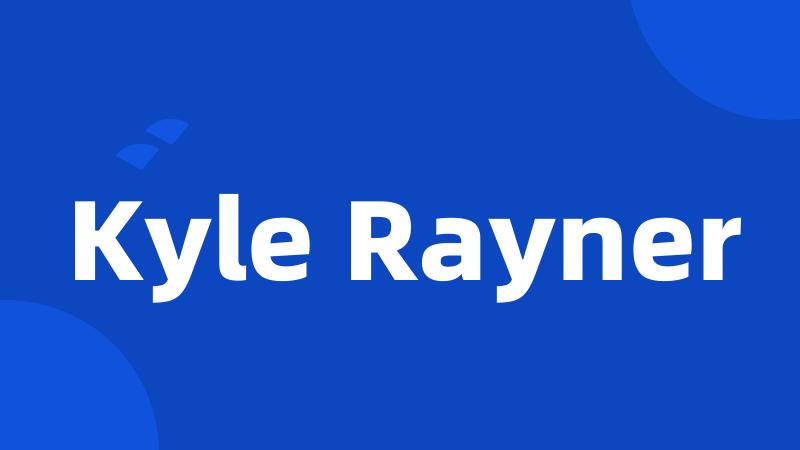 Kyle Rayner