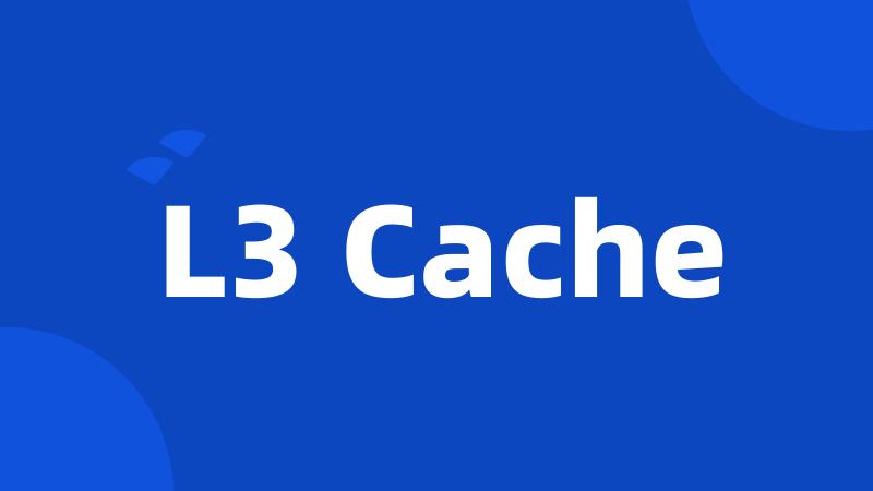 L3 Cache