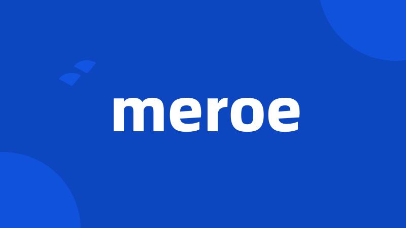 meroe