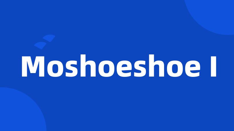 Moshoeshoe I