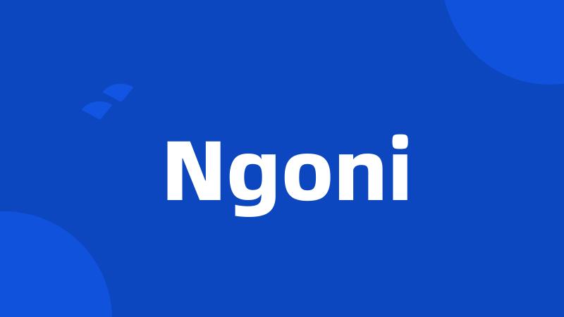 Ngoni