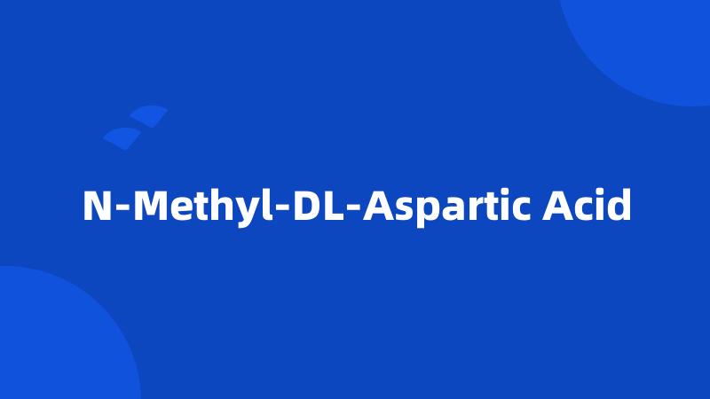 N-Methyl-DL-Aspartic Acid