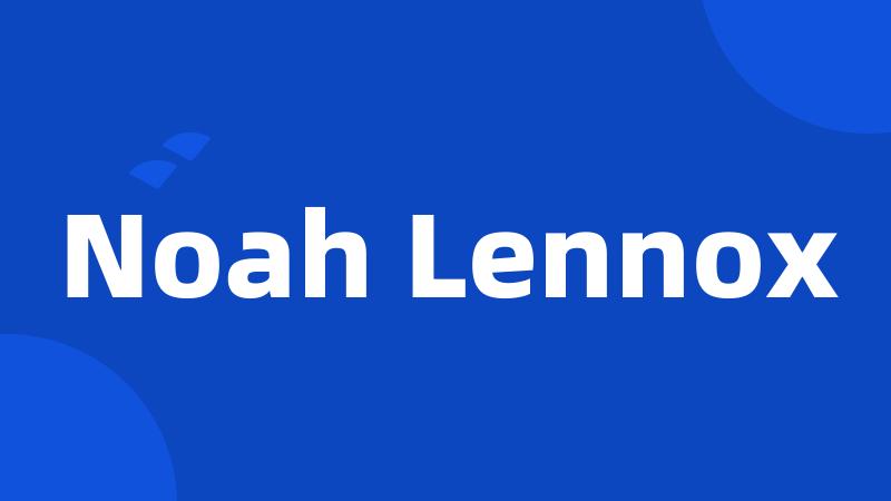 Noah Lennox