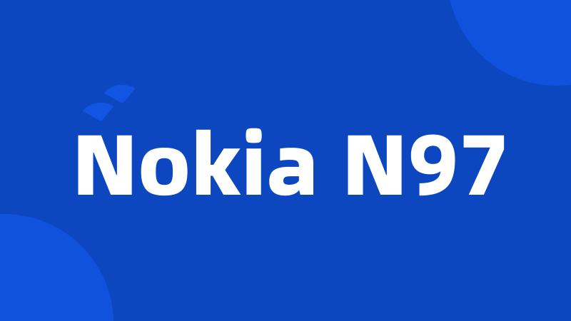 Nokia N97
