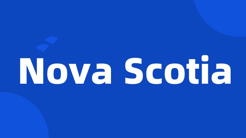 Nova Scotia