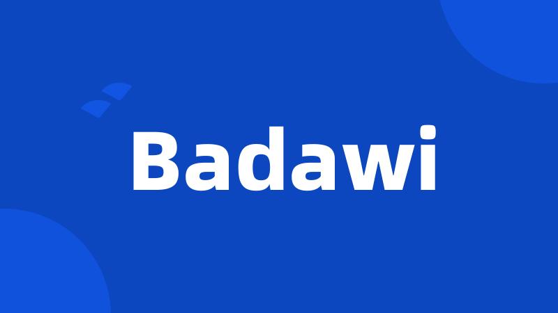 Badawi