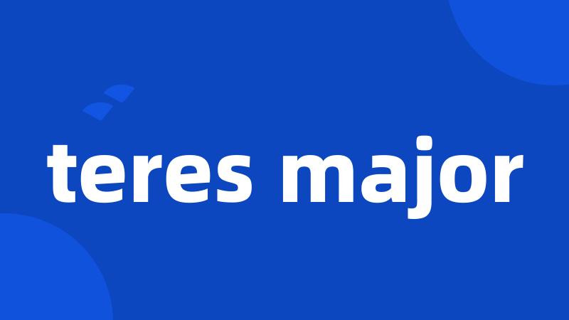 teres major