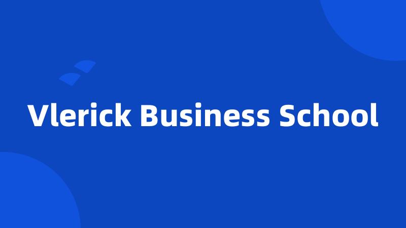 Vlerick Business School