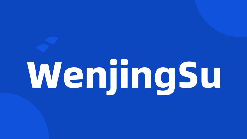 WenjingSu