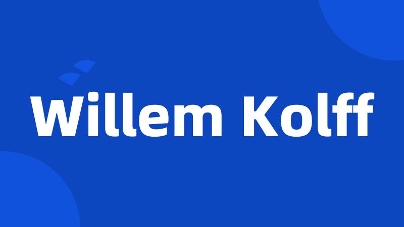 Willem Kolff