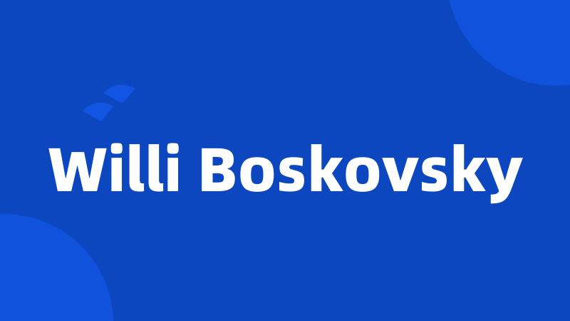 Willi Boskovsky