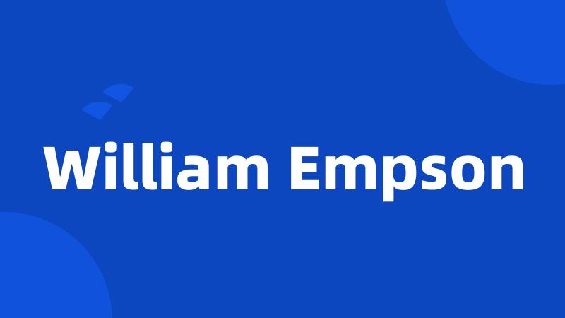 William Empson