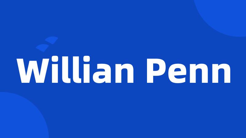 Willian Penn