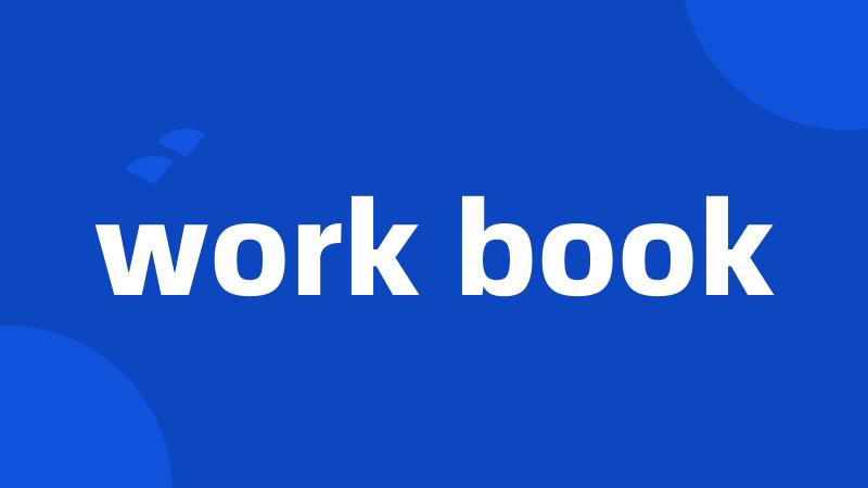 work book