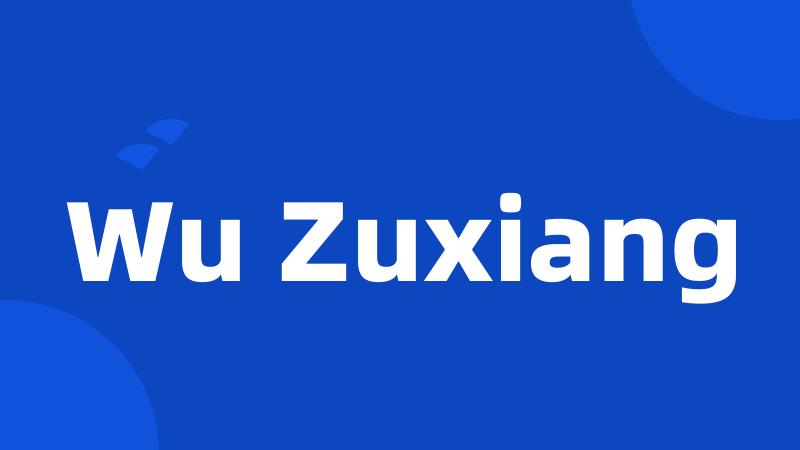 Wu Zuxiang