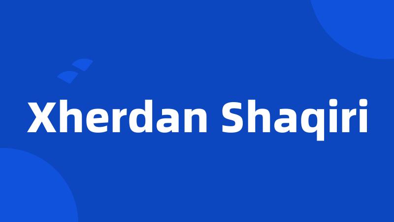 Xherdan Shaqiri