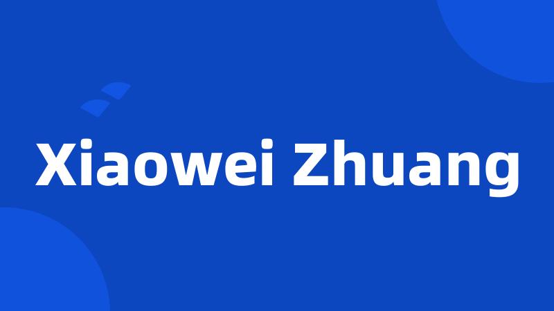 Xiaowei Zhuang