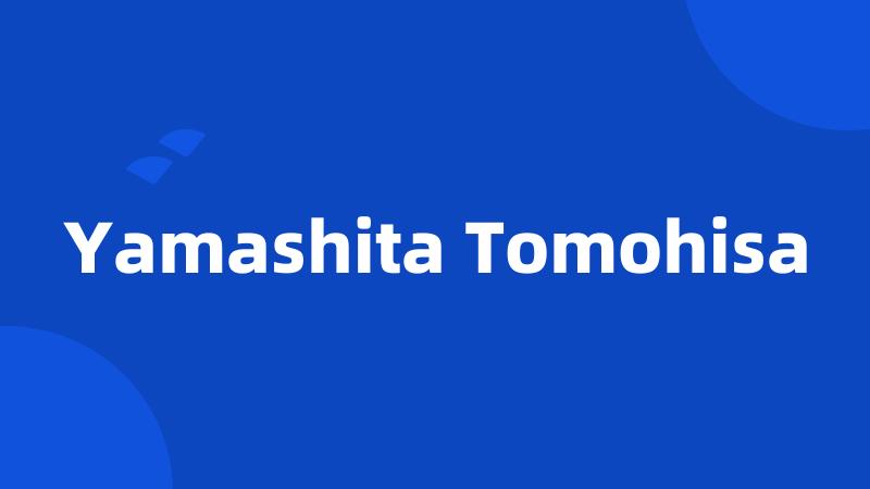 Yamashita Tomohisa