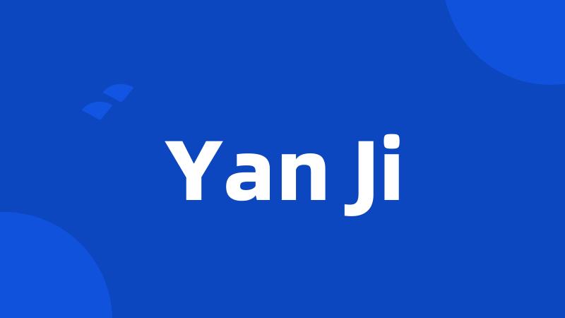 Yan Ji