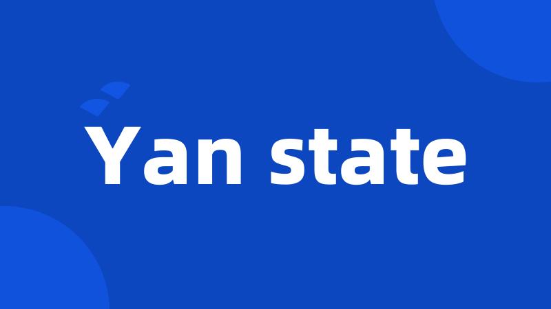 Yan state