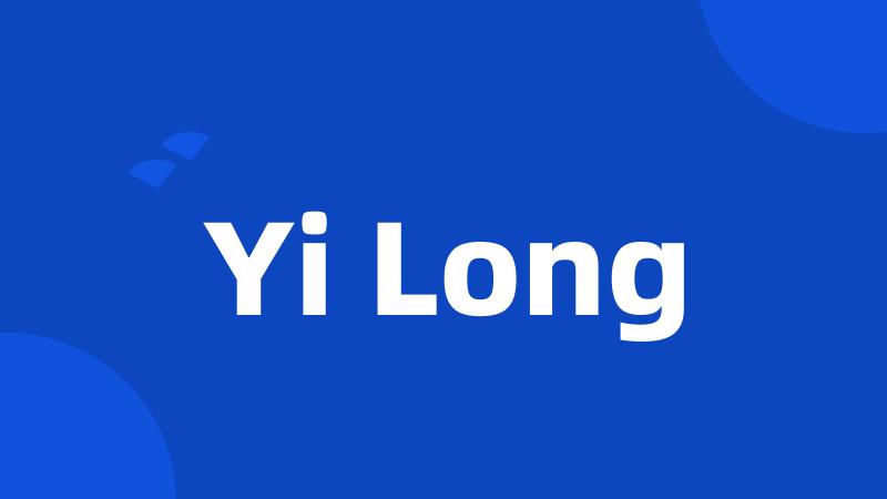 Yi Long