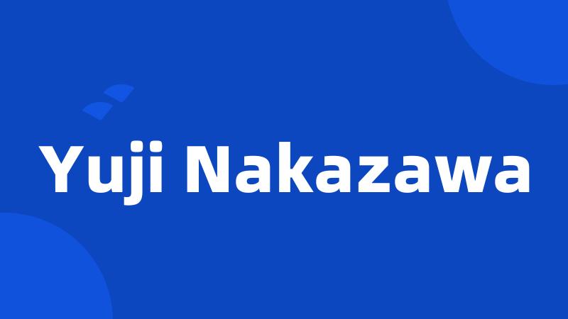 Yuji Nakazawa