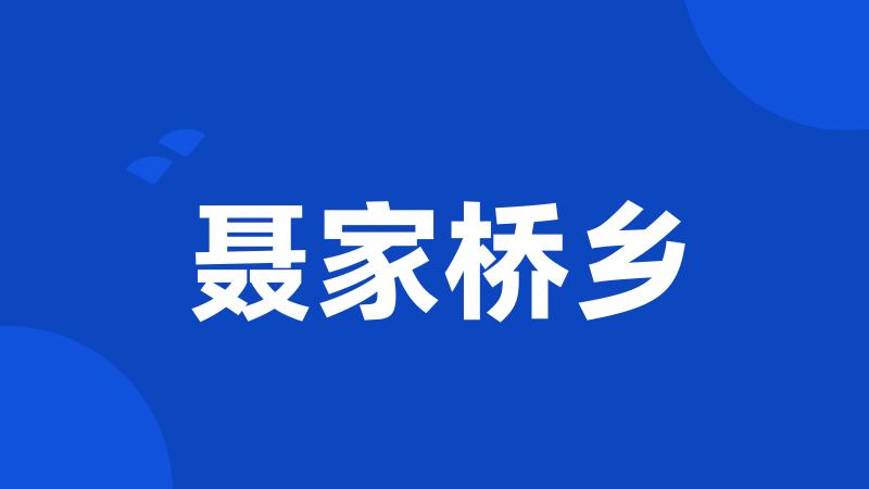 聂家桥乡
