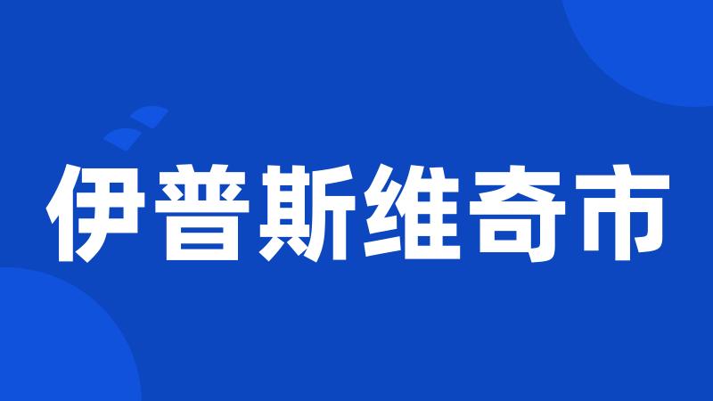 伊普斯维奇市