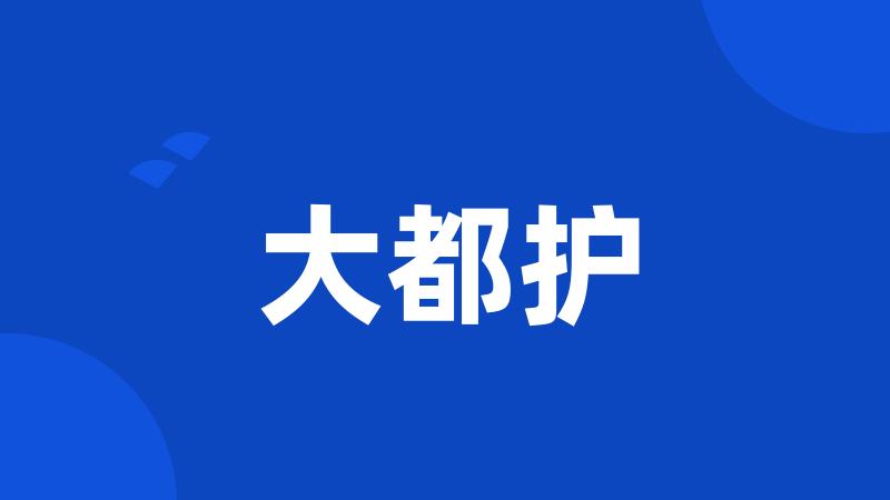 大都护