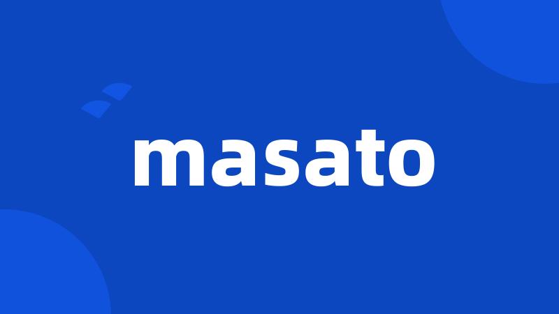 masato