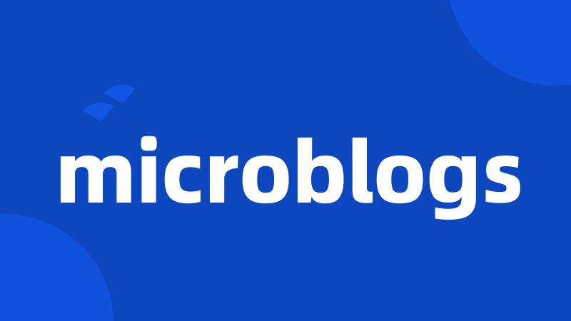 microblogs
