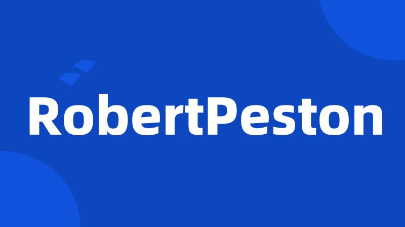 RobertPeston