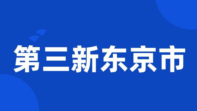 第三新东京市