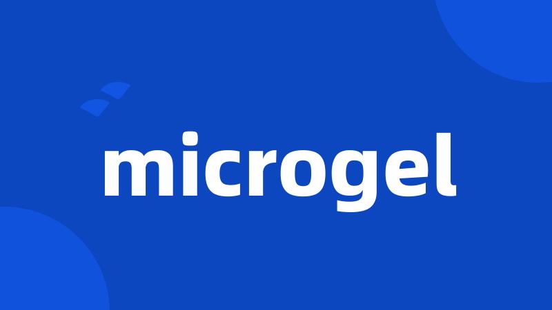 microgel